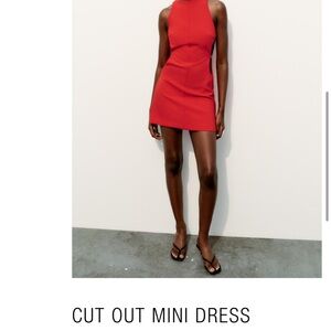 Zara Cut Out Mini Dress